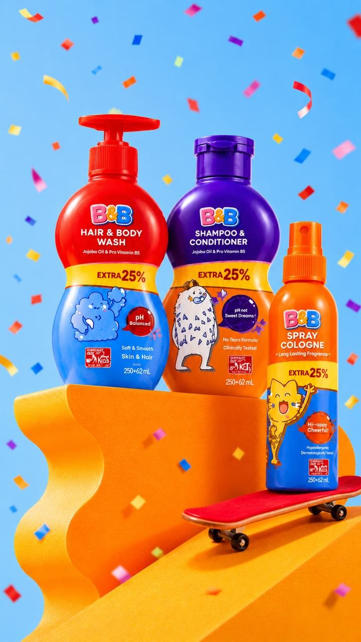 B&B Kids — Art Direction by Panlapan Creative Lab